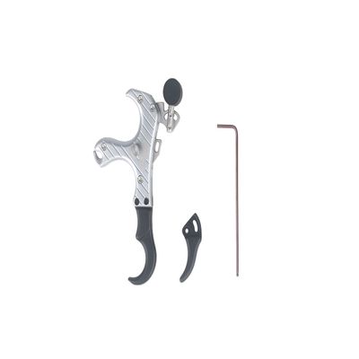 Perogen Archery Thumb Trigger Release for Compound Bow, 3&4 Finger Grip Adjustable Brass Made Archery Release Aids (with Coach Lock)
