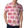Cute Pigs Noses Men's Polo Shirt Short Sleeve Pullover Golf Shirt Casual T-Shirt Tee Top M view 1