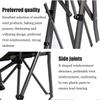 Camping Chair Folding Chairs Lawn Chairs Folding Fishing Chair With High Back Outdoor Lawn Seat Folding Quad Arm Stool With Cup Holder And Steerable Foot Pad Folding Chair Camp Chair Moon Chair ( Colo view 4