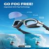 OMID Swim Goggles, P2 Lite Comfortable Anti-Fog Swimming Goggles for Men Women Adults Youth view 2