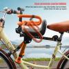 OUSEXI Child Bike Seat Front Mounted,Retractable Toddler Bike Seat Suitable for Children 2~6 Years view 4
