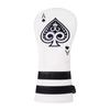 SHABIER Poker Ace Golf Wood Headcover Golf Driver/Fairway Woods/Hybrid Rescue Headcover (One Set (Driver+FW+HY)) view 2