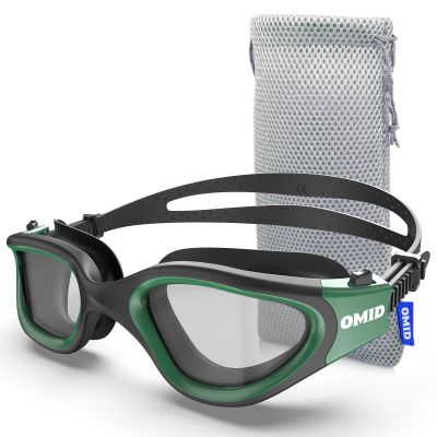 OMID Swim Goggles, P2 Lite Comfortable Anti-Fog Swimming Goggles for Men Women Adults Youth