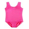 HOZIY Gymnastics Leotards for Girls 8-10 Years Old 8-9 9-10 Hot Pink Solid Color Little Girl Tumbling Outfits Bodysuits Unitard Clothes Clothing Dance Kids Leo Rose Hot Pink view 1
