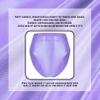 YONGHS Women's Spandex Metallic Booty Shorts Glossy Bottoms High Cut Thongs Dance Underwear Shorts 2# Light Purple XX-Large view 4
