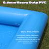 33x16.5x7ft Inflatable Water Volleyball Pool Court, Summer Water Volleyball Court w/ 800W Air Pump, 0.66mm Heavy Duty PVC Made, for Adults/School/Community Activites Fun Backyard Beach, Quick Set view 3