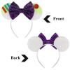 YUNISS Mouse Ears Headbands,Sequin Mouse Ears for Women Girls Princess Dress Accessories Decorations Party (TG- Lightyear) view 3