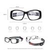 SooGree Basketball Sports Goggles Protective Eyewear for Men Safety Glasses (Black frame white pad) view 2