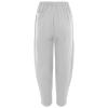 WABEOR Wide Leg Linen Pants for Women Plus Size Elastic Waist Casual Summer Pants Loose Fit Beach Pants Comfy Cotton Trousers B-White view 4