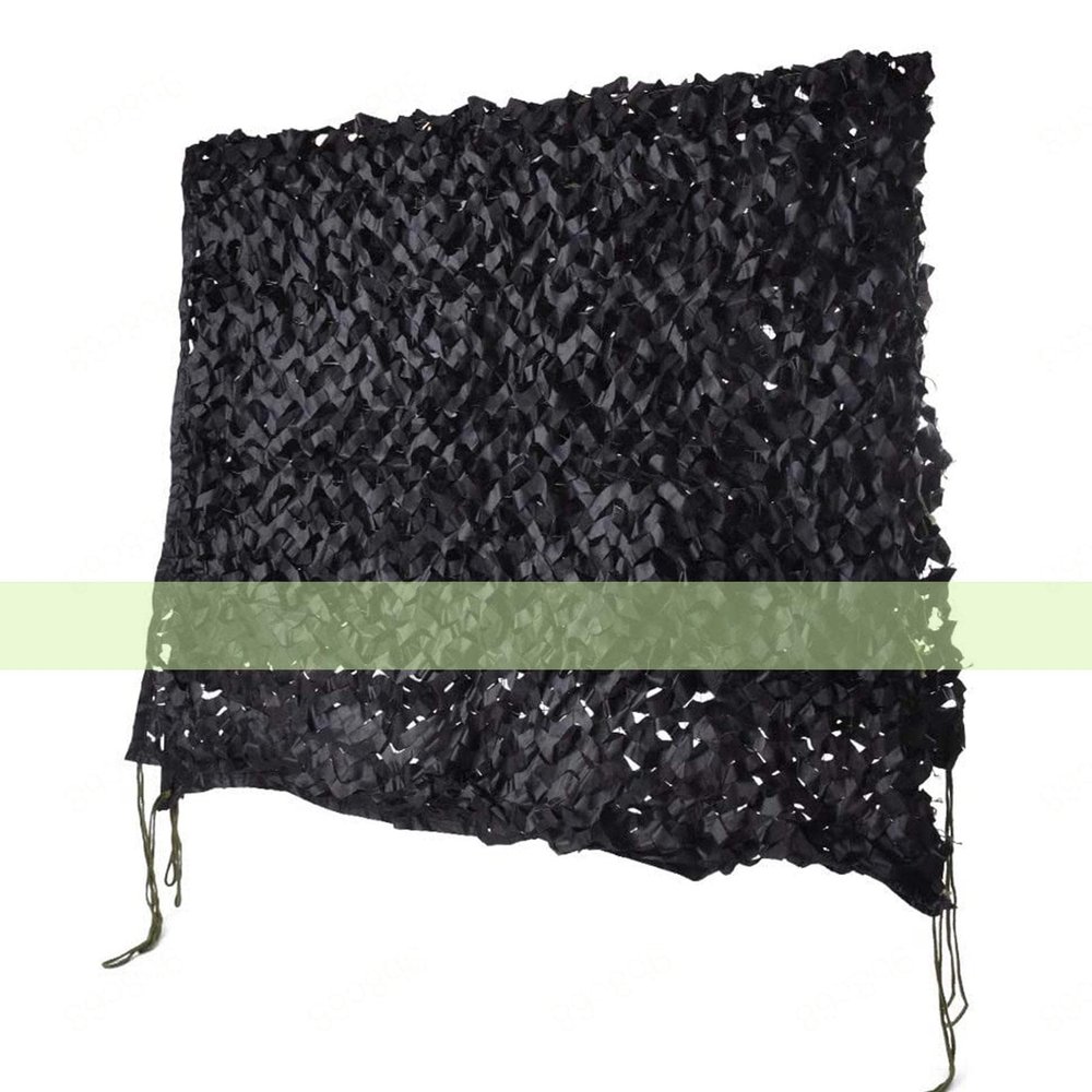 KOOEIN Camouflage Netting,1.5x2m/36m,Rolled Camouflage net,Light Oxford Cloth net,Waterproof net,Large Protective net,Party Sunshade Net,Black Camo Netting,Black-33m/9.89.8ft