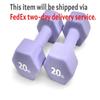 Rainforest Basics Neoprene Coated Dumbbell Hand Weight Set (20-Pound, Set of 2) view 2