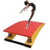 GRRICEPL Thickened Hardwood Gymnastics Springboard, 2 Springs Gymnastics Springboard for Family Playroom Practice, Suitable for Home, Gymnastics Bar, Playroom view 1