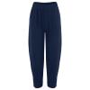 WABEOR Wide Leg Linen Pants for Women Plus Size Elastic Waist Casual Summer Pants Loose Fit Beach Pants Comfy Cotton Trousers view 4