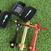 DeeRace Archery Recurve Bow Sight, Adjustable T Shape Target Shooting Bowsight with Optical Fiber Pin Sight (Gold) view 4