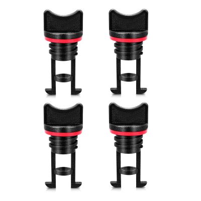 Ouligay 4pcs Kayak Plugs Kayak Drain Plug Kit Boat Drain Plug Scupper Plugs Lifetime Kayak Accessories for Kayak Canoe Boat