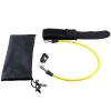 Walbest Golf Swing Training Arm Band Set,1 Set Golf Swing Trainer Flexible Ergonomic Strong Toughness Correct Posture Swing Power Elasticity Exercise Rope Golf Sports Black view 2
