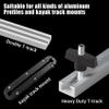 EDSRDPLT 9002 Kayak Knob Nuts Hardware, Kayak Rail Track Screws Track Nuts, Stainless Steel Kayak Screws, Outdoor Parts Tool Rails Bolts for Canoe Boat. view 2