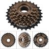 7 Speed Cassette Sprocket, Easy Installation Replacement, Mountain Bike Freewheel Set for Cyclists, Trail Riders, Bike Repair Shops view 2