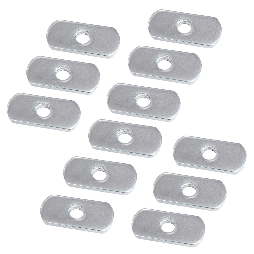 EDSRDPLT 12pcs 1/4"-20 Threaded Centered Kayak Knob Nuts Hardware, Kayak Rail Track Screws Track Nuts, Stainless Steel Kayak Screws, Outdoor Parts Tool Rails Bolts for Canoe Boat.