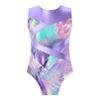 iiniim Girls Cutout Gymnastics Leotards Bodysuit Ballet Dance Activewear One Piece Unitard Dancewear Lavender 14 Years view 1