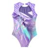 iiniim Girls Cutout Gymnastics Leotards Bodysuit Ballet Dance Activewear One Piece Unitard Dancewear Lavender 14 Years view 4