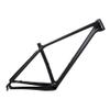 HIMALO 27.5er 29er Mountain Bike Frame Carbon Fiber Hardtail Bike Frame 15''/17''/19'' QR 135mm Disc Brake Frame Routing Internal XC AM (Color : Matte Black, Size : 27.5 * 15'') view 1
