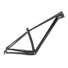 HIMALO 27.5er 29er Mountain Bike Frame Carbon Fiber Hardtail Bike Frame 15''/17''/19'' QR 135mm Disc Brake Frame Routing Internal XC AM (Color : Glossy Black, Size : 27.5 * 17'') view 1
