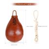 UWTHFIT Speed Bag & Slip Ball for Boxing Reflexes & Reaction Practice, Perfect for MMA or Combat Sports Training (Filled) view 2