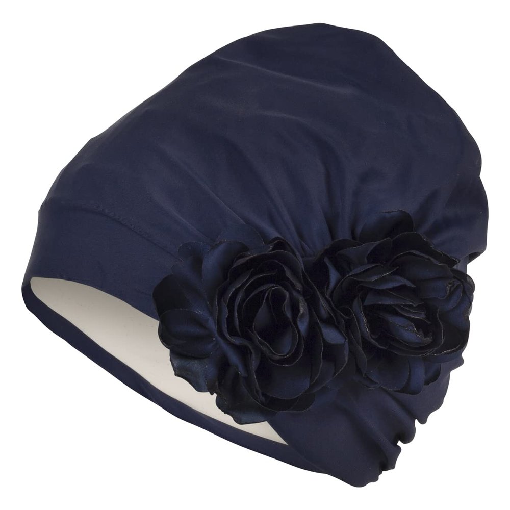 Fashy 3451 Swimming Cap with Flower Appliqu