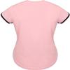 DIGITMON Women's Baseball Softball Jersey Button Down Premium Hip Hop T Shirts Uniform PINKBLACK, Large view 3