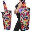 BagYG Yoga Mat Bag - Long Tote with Pockets - Holds More Yoga Accessories - Yoga Bag Fit Most Size Mats - Colourful Geometric Yoga Mat Carrier,BagYG-31066266,37''x15.5'' view 1
