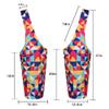 BagYG Yoga Mat Bag - Long Tote with Pockets - Holds More Yoga Accessories - Yoga Bag Fit Most Size Mats - Colourful Geometric Yoga Mat Carrier,BagYG-31066266,37''x15.5'' view 3