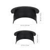 6pcs Billiards Table Pocket Liner 4 Corner Pool Table Pocket Liners Replacement Billiards Liners Replacements for Bar Pool Table Plastic Black 1.96 * 1.96 * 1.96inch view 2