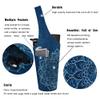BagYG Yoga Mat Bag - Long Tote with Pockets - Holds More Yoga Accessories - Yoga Bag Fit Most Size Mats - Mandala Blue Yoga Mat Carrier,BagYG-31066580,37''x15.5'' view 2