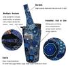 BagYG Yoga Mat Bag - Long Tote with Pockets - Holds More Yoga Accessories - Yoga Bag Fit Most Size Mats - Dot Art Circles Yoga Mat Carrier,BagYG-31066268,37''x15.5'' view 2