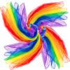 AIVIAI Juggling Scarves for Kids Play 24 Pcs Dance Music Scarfs Colorful Silk Actives Scarves Rhythm Band Scarves for Toddlers Children Movement(6 Colors) view 1