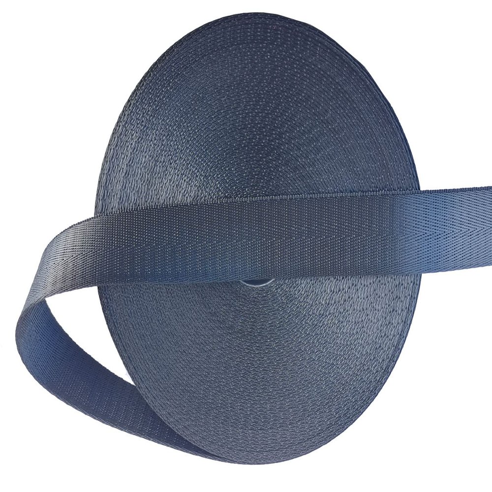 ABOKOY 1 Inch Nylon Webbing Strap 15 Yards Nylon Strap Webbing for Backpack Strap Pet Collar Indoor Outdoor Craft DIY Repair (1027 Black)