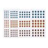 OriGlam 183pcs Fishing Lure Eye 4D Lifelike Realistic Artificial Fake Eyes, Fly Tying Lure Baits Fish Eyes Fishing Lure Eyes for DIY Making Fishing Bait Fly Tying Fishing 3/4/5/6mm view 1
