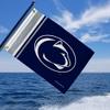 Rico Industries NCAA Penn State Nittany Lions - PSU Stripes Utility Flag - Double Sided - Great for Boat/Golf Cart/Home ect., 12" x 17" view 4
