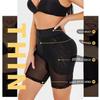 Beauty_yoyo Women Butt Lifter PLUS SIZE Shorts Hi-Waist Thigh Slimmer Hip Enhancer Tummy Control Body Shaper Black view 3