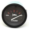 Veethree Boat Trim Gauge 780018PMNB | 2 Inch Black view 1