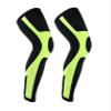 WIRUN Sports Compression UV Long Leg Knee Sleeves Brace for Men Women Youth Running Basketball Football Cycling Workout Gym (Blackgreen,X-Large) view 1