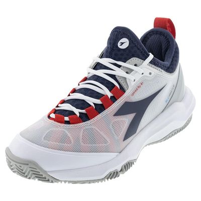 Diadora Blushield Flt 4 +Clay (White/Blue Corsair/Fiery) (13)