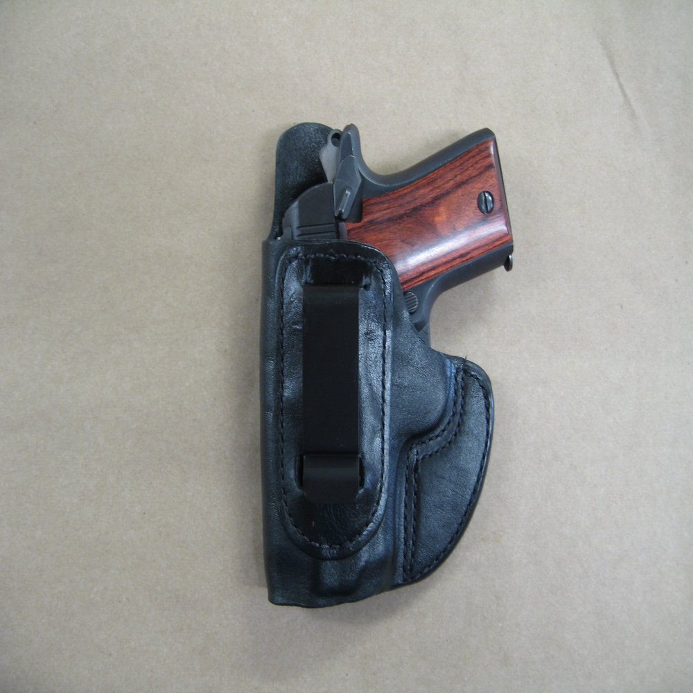 Azula in The Waistband IWB Concealed Carry Holster for Smith & Wesson S&W Equalizer 9mm Pistol CCW Black Left Hand