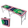 8-Foot Professional Beer Pong Table w/Cup Holes - Minnesota Baseball Diamonds view 1