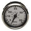 Faria Boat Speedometer Gauge SEK053A | Spun Silver 35 MPH 3 7/8 Inch view 1
