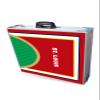 8-Foot Professional Beer Pong Table w/LED Lights - St. Louis Baseball Diamonds view 2