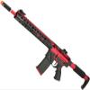 Evike Airsoft - APS Phantom Extremis Mark IV 2.0 eSilverEdge M4 AEG with 15" MLOK Handguard (Color: Red/Black) view 1