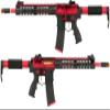 Evike Airsoft - APS Phantom Extremis Mark IV 2.0 eSilverEdge M4 AEG with 15" MLOK Handguard (Color: Red/Black) view 3