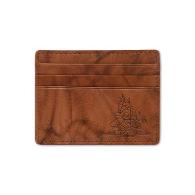 Rico Industries NHL Hockey Arizona Coyotes Standard Leather Credit Card Wallet